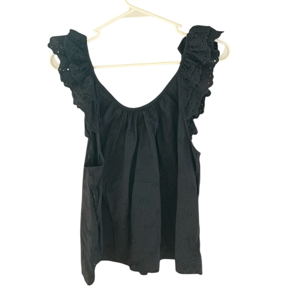 GAP Navy Ruffle Tank Top - Picture 2 of 13